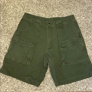 Size 34 Army Green Outdoor Tactical Shorts